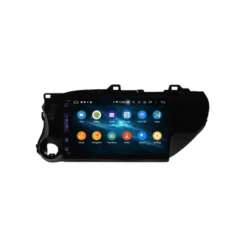 128 Г Android10 PX6 DSP за TOYOTA Hilux 2016 2018 Кола DVD GPS Навигация Авто Радио Стерео Видео Мултифункционален главното устройство CarPlay