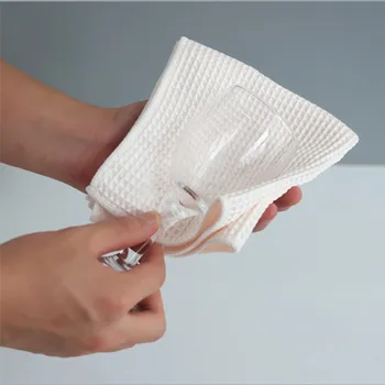 2 елемента Анти-мазни Парцали За изсушаване на Кухня Ефективна Супер Впитывающая кърпичка За почистване от микрофибър За домашна пране Кърпа За миене на Съдове