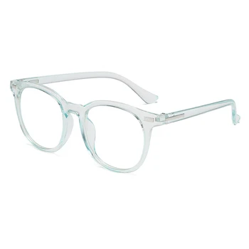 2021 Vintage слънчеви очила За жени, За мъже Кръгли Прозрачни Очила, Оптични Очила в рамки Черни Рамки за очила Унисекс Анти-Синя светлина