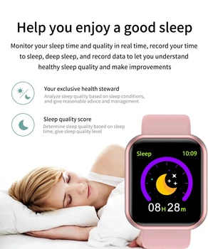 2021 новите Смарт часовници За мъже Стъпка на сърдечния ритъм Фитнес проследяване на Спортен гривна За жени Смарт часовници за Apple Android Смарт часовници