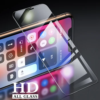 3 Бр. Защитно стъкло с пълно покритие за iPhone 12 11 Pro X XR XS Max Защитно фолио за екран на iPhone 7 8 6 6 s, Плюс 5 5s SE Стъклена филм