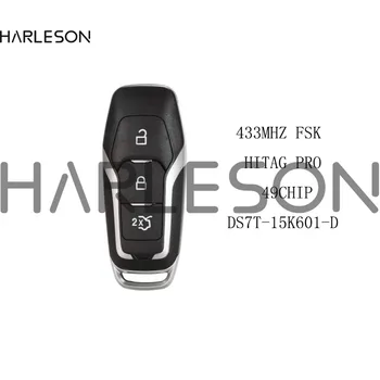 3 бутона Смарт-карта за Дистанционно на Ключа на автомобила 433 Mhz за Ford Mondeo Edge S-Max, Galaxy-2018 с чип HITAG PRO Без етикет DS7T-15K601-D