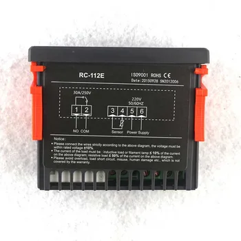 AC 220 v 30A Дигитален Термостат температурен Регулатор Контролер с датчик за НПМ LED Дисплей