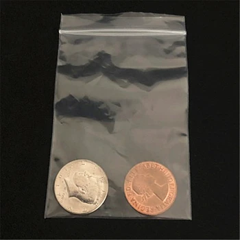 Bag4Life (1 Монета В Полдоллара САЩ И DVD) Марк Бенделл И Issy Симпсън Фокуси Илюзии Монети отблизо Магически Подпори