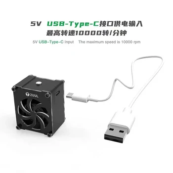 Fonlyu Global Мини-Fan Охлаждане 5 В Тип-C, USB-За Зареждане на Мобилен Телефон Запоени на Дънната Платка Охлаждане на Битови Двойки
