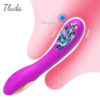 G Spot вибратори за жени Силен Дилдо Стимулатор на Клитора Вагинален Масажор Секс-играчки за възрастни Жена Мастурбация