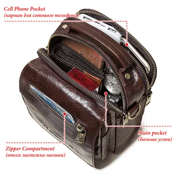 GZCZ Ежедневни мъжки чанта на рамото Модни чанти през рамо с Висококачествена мъжка чанта от изкуствена кожа Обемът Мъжки чанти-Нови незабавни посланици