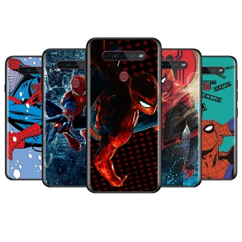 Marvel Отмъстителите спайдърмен Супер Герой за LG G8 S G8X V30 V35 V40 V50 V60 ThinQ Q60 K40 K50 K51 K61 K71 K92 K62 Калъф за вашия телефон