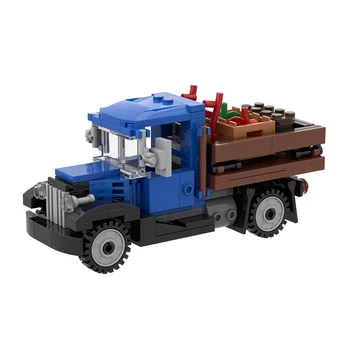 MOC-47492 Тако Камион 1930 Доставка / Селска Камион Автомобил Градивен елемент на Модел Детски Играчки САМ Образование Тухлени Детайли Подаръци за рожден ден
