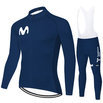 Movistar Spring jersey ciclismo bicycle clothing ropa deportiva hombre ендуро оборудване, Оборудване за колоезденето Джърси облекло