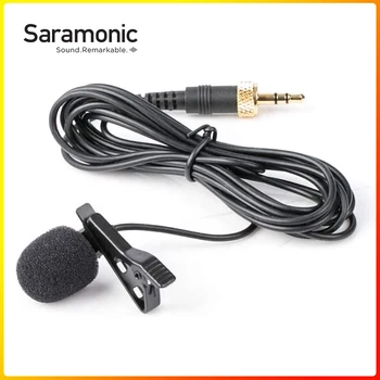 Saramonic SR-UM10-M1 Взаимозаменяеми Ненасочено Петличный микрофон с ключалка 3,5 мм UwMic9, UwMic10, vmiclink 5/15