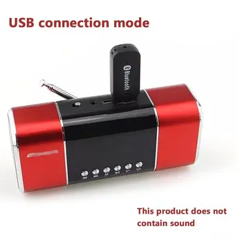 USB BluEtooth Безжична За Автомобилната Аудио Музика Bluetooth Адаптер за Приемника Aux вход 3.5 мм Слушалки За Приемник
