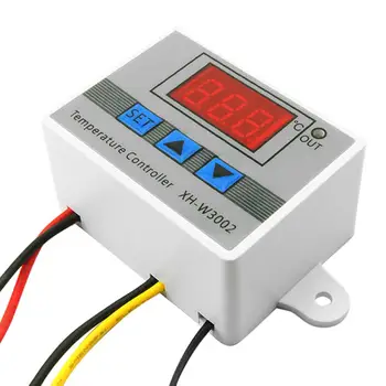 W3002 Цифров Регулатор на Температурата 10A Управление Термостат Силна съдържание Преносими Електрически Прекъсвач със Сензор Сонда
