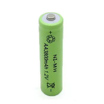 акумулаторна батерия ni-mh барабан pces 1.2 3800 mah a a gtf 4 батерии + зарядно устройство 1 бр. usb за батерии аа/ааа