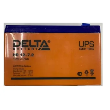 Батерия Delta HR 12-7,2 (12 v 7,2 Ah), DHR12-7,2