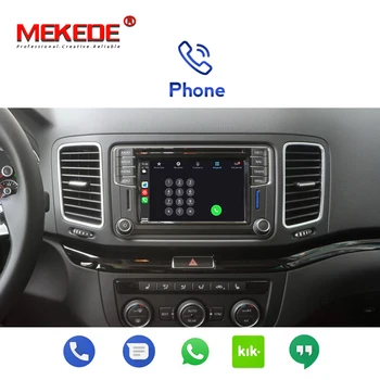 Безжична Apple CarPlay Android на авточасти за VW Volkswagen Passat B7 B8 Fabia Golf, Polo, Skoda Octavia, Opel мултимедиен интерфейс на седалката