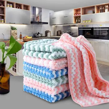Безмасляное кърпа за миене на съдове парцал за почистване на кухня, катионная абсорбирующая плат
