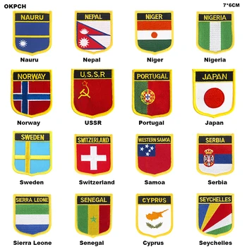 Великобритания е Свързан Джак Флаг Кръпка Яке Дънкови Облекла Петна Бродерия Желязо в Знамето на Страната Икона Раница Флаг Икони