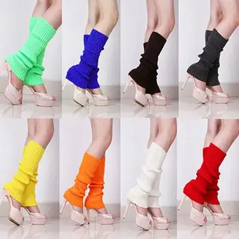 ГОРЕЩИ ПРОДАЖБА!!!Нов прием За жените, Обикновен бонбони Цвят Възли зимни гамаши Свободен Стил Чорапи за обувки Подарък на Едро Дропшиппинг