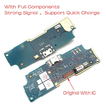 За ASUS ZenFone Go ZB552KL Докинг конектор Micro USB Зарядно Устройство, Порт за Зареждане Гъвкав Кабел Такса за Микрофон