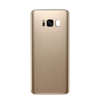 За Samsung Galaxy S8 Задния Капак на Отделението за батерията На Samsung Galaxy S8 Plus G950 G950F G955 G955F Подмяна на Стъкло на Задния Капак на корпуса