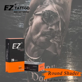 Игла за татуировки с патрон EZ Revolution през Цялата Шейдер (RS) 3,5 мм Средно тънки за Роторной машини и грайфери 20 бр/кор.