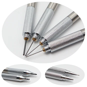 Изцяло метална Механичен Молив 0,5 мм/0,7 мм/0,9 мм/1,3 мм Висококачествен Автоматичен Молив За Писане Сканирующие Канцеларски материали