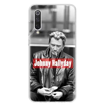 Калъф за музикален телефон Johnny Hallyday за Xiaomi Redmi Note 10 Pro 10S 11 9S 9 8T 8 9A 9C 9T 7 7A 8A 6A 6 5 S2 Луксозен калъф с шарките