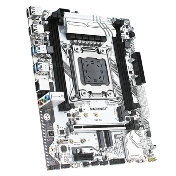 Комплект дънната платка Machinis X99 С процесор Xeon E5 2666 V3 Процесор в LGA 2011-3 Комплект 16 GB(2*8 GB) оперативна Памет DDR4 ECC Памет Nvme M. 2 Канал