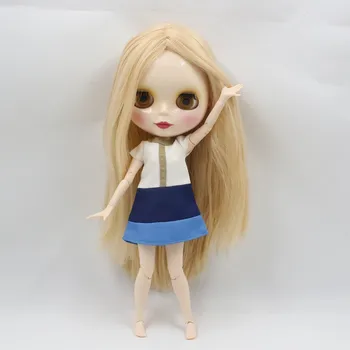 Ледената кукла DBS Blyth 1/6 30 см кукла на съвместното тяло, с бяла кожа гола кукла аниме момиче кукла цвят на косата може да се промени