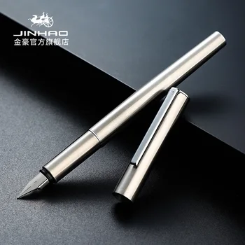 Луксозно качество Jinhao 35 Черни Цветове Бизнес офис писалка студентски, училищни канцеларски материали чернильная каллиграфическая дръжка