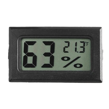 Мини-Малък Цифров Електронен Измерител на Температура И Влажност на въздуха Сензор за Вътрешен Термометър, Влагомер LCD Дисплей Безжична