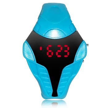 Мода Унисекс Креативна Корона във Формата На led Цифрови Електронни Спортни Часа Ръчен Часовник LXH