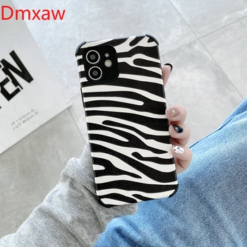Модни калъфи за телефони с изображение на животни за Samsung Galaxy A41 A21 A31 A21S A11 A10S A12 А01 А02 A02S Мека с шарките на Зебра