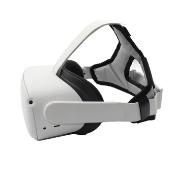 Непромокаемая Изкуствена Кожа Практически Дубликат Част Баланс Леко Главоболие Колан Подплата За Намаляване на Налягането VR Слушалки За Oculus Quest 2