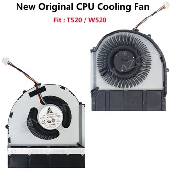 Нов Оригинален Вентилатор за Охлаждане на cpu Охладител За лаптоп Lenovo Thinkpad T520 T520i W520 FRU:04W1574 04W1576 04W1578