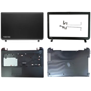 Нова Делото LCD дисплей на Лаптоп/Преден Панел/Поставка за дланите/Долен Корпус/Очила за Toshiba C50-B C55-B C55T-B C55D-B A B C D Капачка Черна