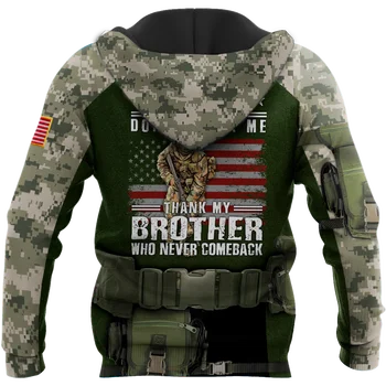 Нова мъжки hoody ветеран 3D печат ретро мъже/жени/задължителни качулки негабаритная МОДНИ HOODY/яке/светкавица A - 17
