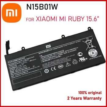 Оригинална Батерия Xiaomi Mi Ruby 15,6 инча Melia TM1703 N15B01W Батерия за Лаптоп Windows 10 Серия Нови Батерии