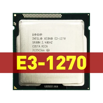 Процесор Intel Xeon E3-1270 E3 1270 3,4 Ghz четириядрен процесор и 8 М 80 W LGA 1155
