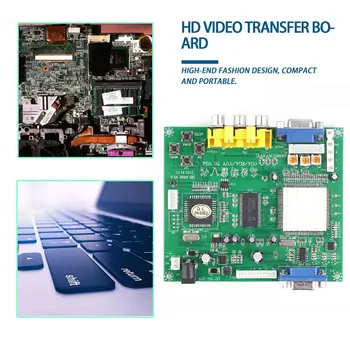 Такса датчик RGB CGA EGA YUV VGA HD Видео Такса конвертор Moudle HD9800 HD-Заплащане на датчиците GBS8200 Неекранирани защита