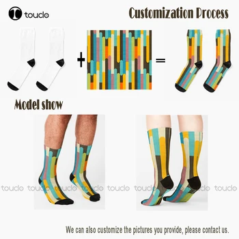 Чорапи Howl'S Moving Castle Дамски Чорапи за джогинг Персонализирани потребителски Унисекс за възрастни, юноши, младежи, чорапи с цифрово принтом 360°, е Нова мода